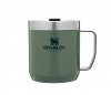 Kubek termiczny kempingowy Stanley Classic Camp Mug 350 ml zielony